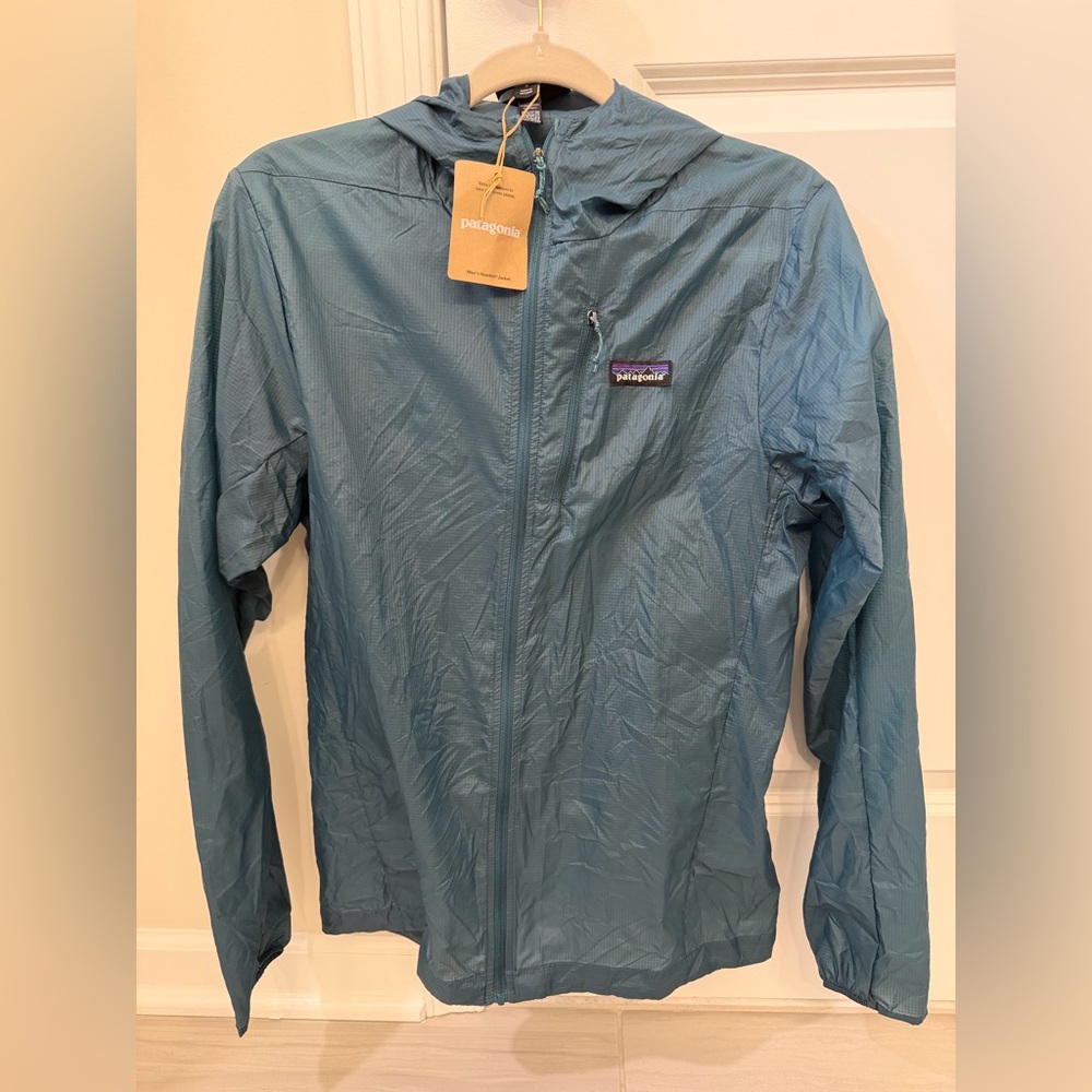NWT Patagonia Men's Houdini Jacket - Wetland Blue S
